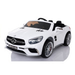 Elektrické autíčko Mercedes SL65 nelakované LCD - biele